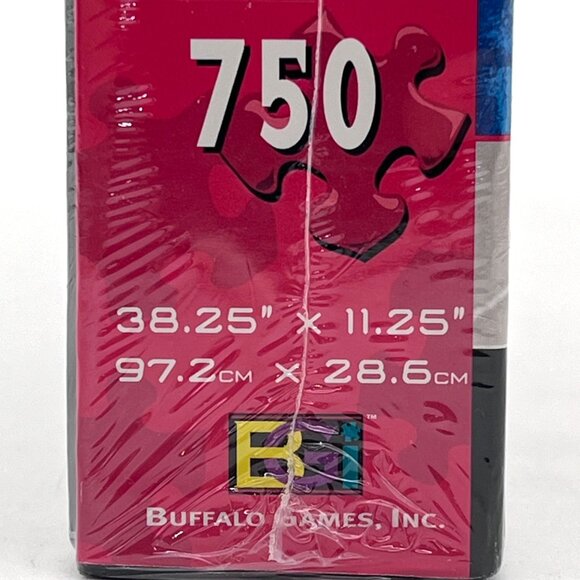 Times Square New York Panoramic Puzzle 750 Pieces Over 3 Feet Wide Vintage 2004 - Picture 9 of 12